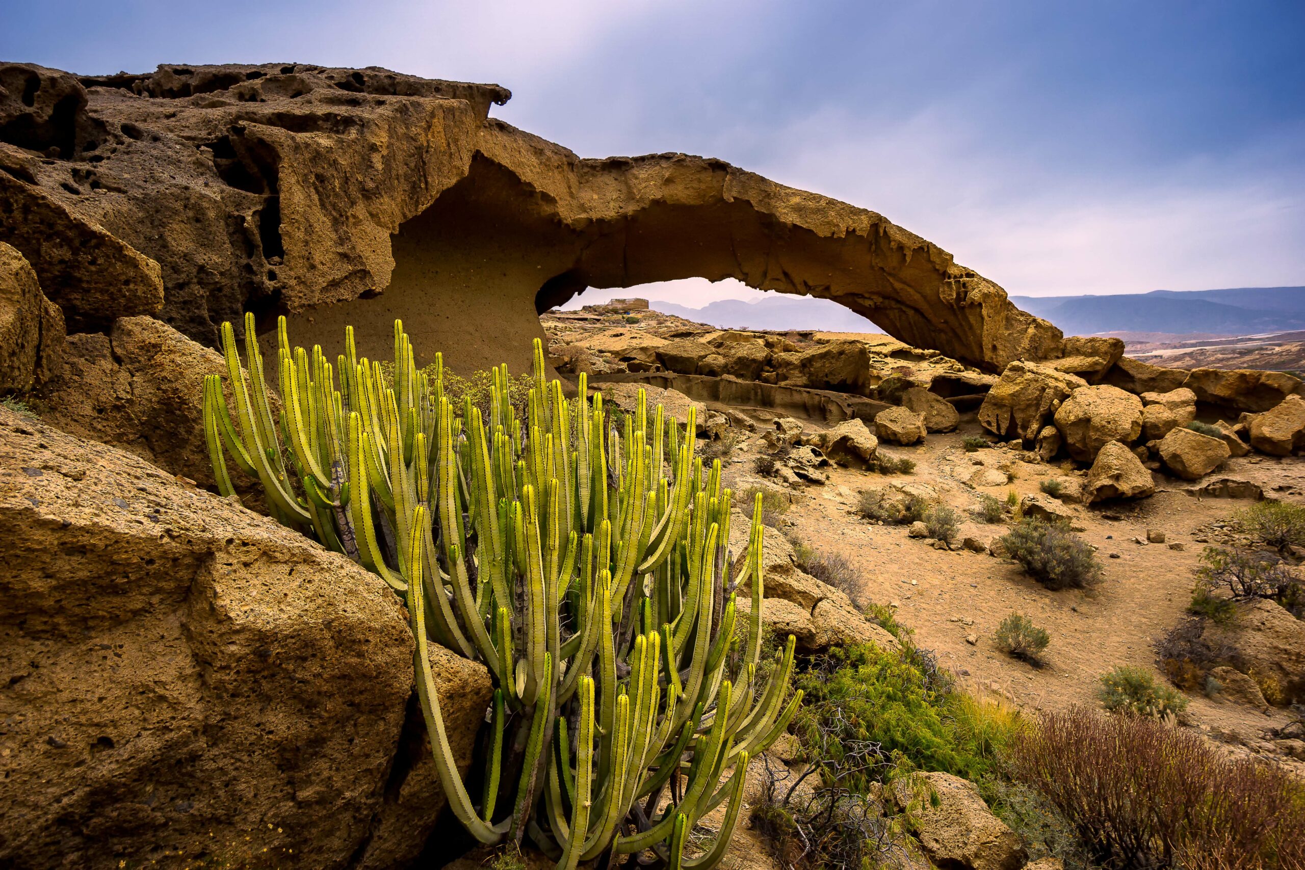 Steinbogen von San Miguel de Tajao, Teneriffa, Spain, 2017 Kanarische Inseln