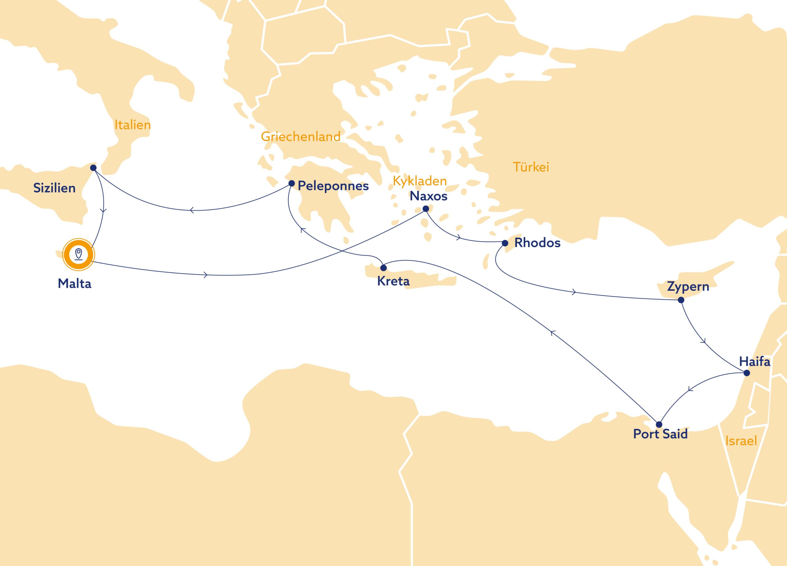 nicko cruises Vasco da Gama Reise durch die Jahrtausende im Mittelmeer
