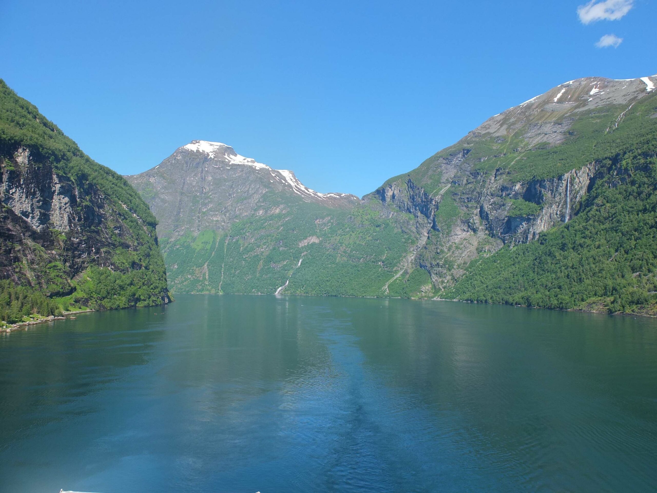 Ferientraum Reisen Traumkulisse Norwegische Fjorde